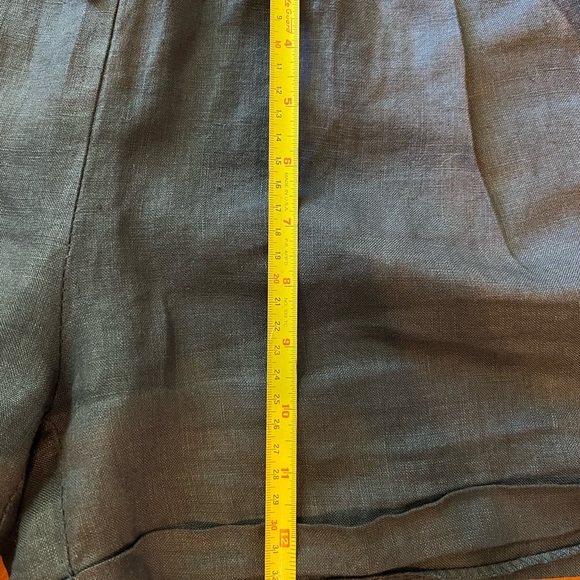 New linen shorts. Chambray blue. Size L/XL Beach wear. - Picture 5 of 6